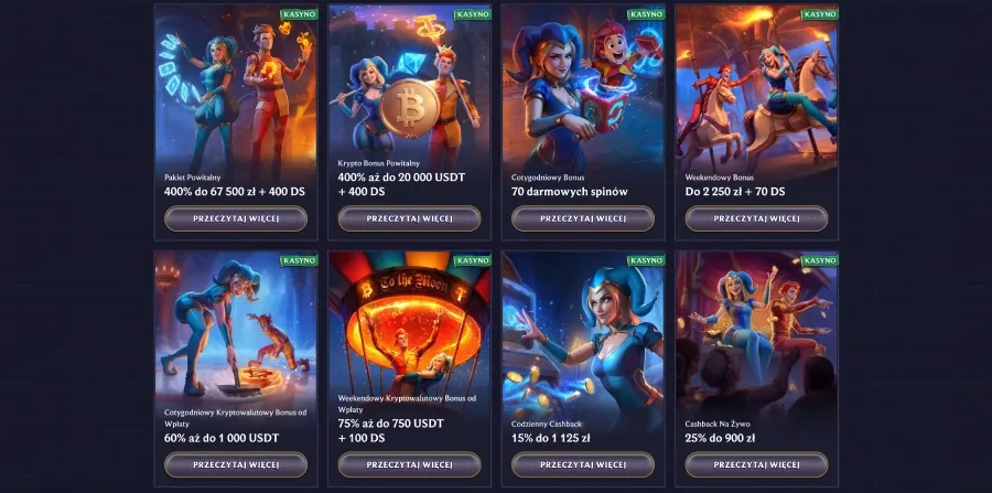 Bonus kasynowy Lolajack